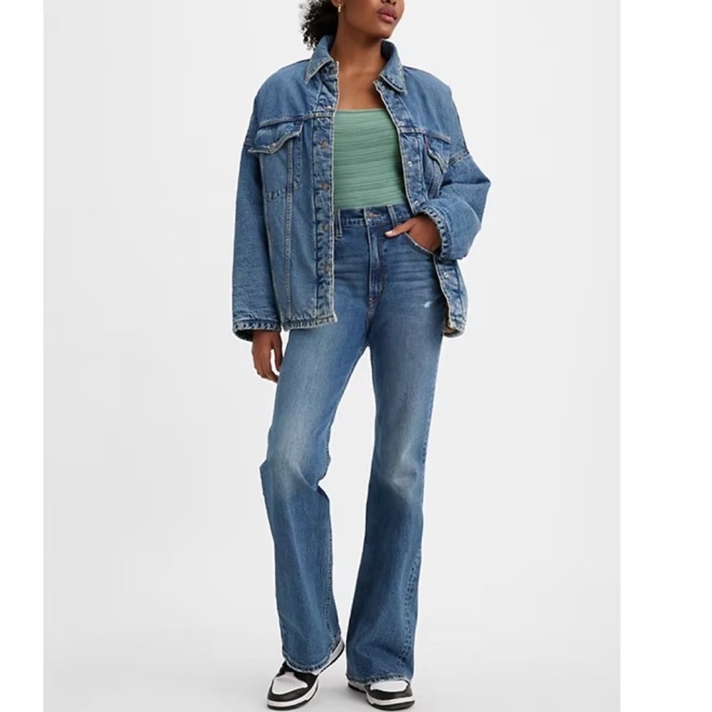 Levi's Premium 70's High Flare Denim Jeans Size 30x32